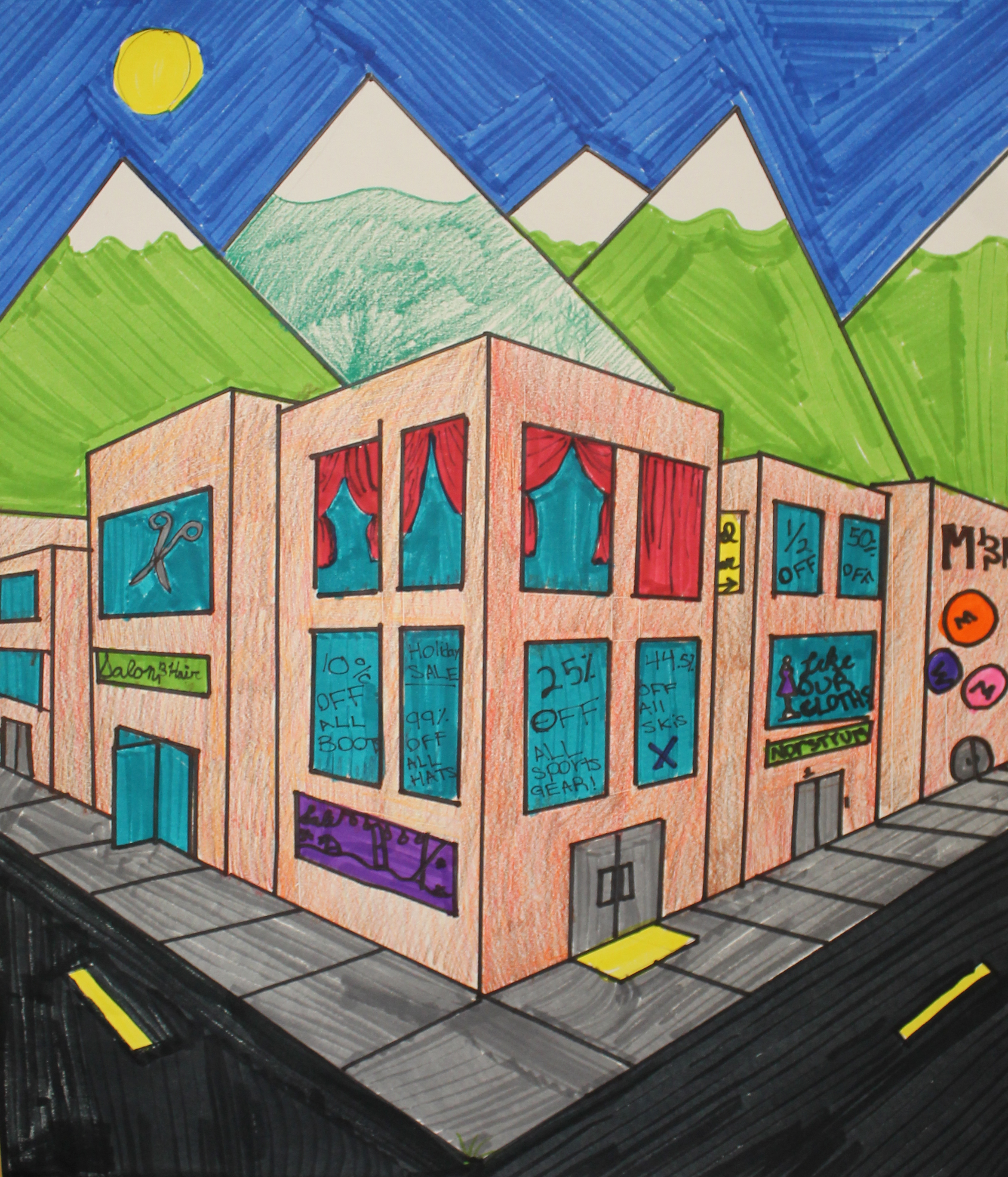 2 Point Perspective Mrs. Kady's Artroom